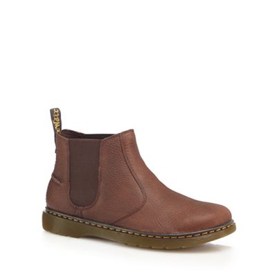 Dark brown 'Lyme' Chelsea boots